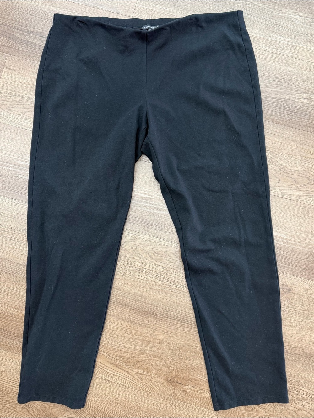 Eileen Fisher Black Men's Knit Jogger Pants
